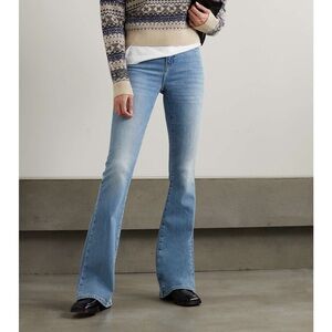 $246 Frame Women's Blue Denim Le High Flare Cebu Jeans Pants Size 27 NWT